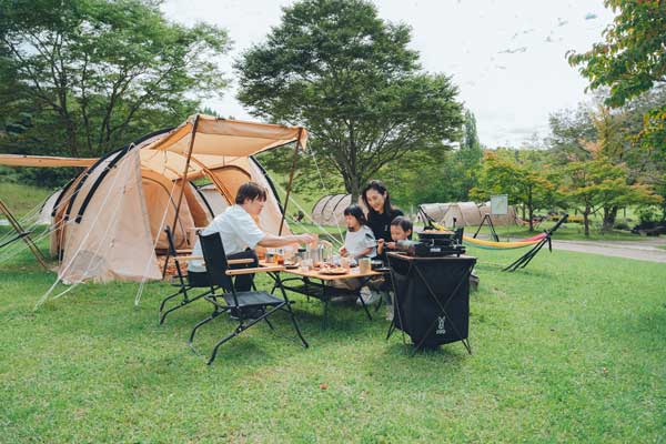 DOD CAMP PARK KYOTOテントサイト