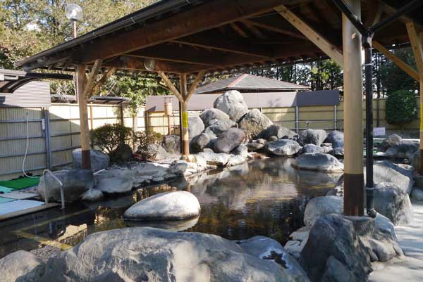 さくら市営第2温泉浴場　露天風呂